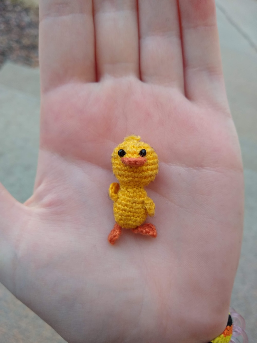 Micro Crochet Duck